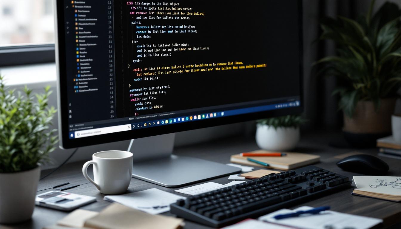 découvrez comment retirer efficacement les puces css de vos listes pour un design plus épuré et personnalisé.