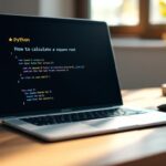 découvrez comment écrire et calculer la racine carrée en python grâce à des exemples simples et clairs. apprenez à utiliser les fonctions mathématiques appropriées pour vos projets de programmation.