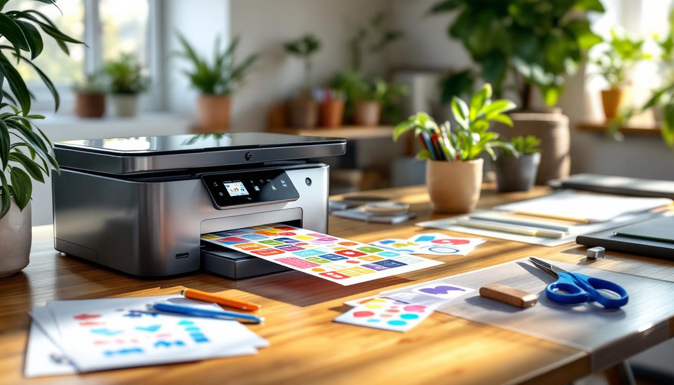 découvrez comment créer facilement des autocollants personnalisés avec une imprimante grâce à notre guide étape par étape simple et pratique.