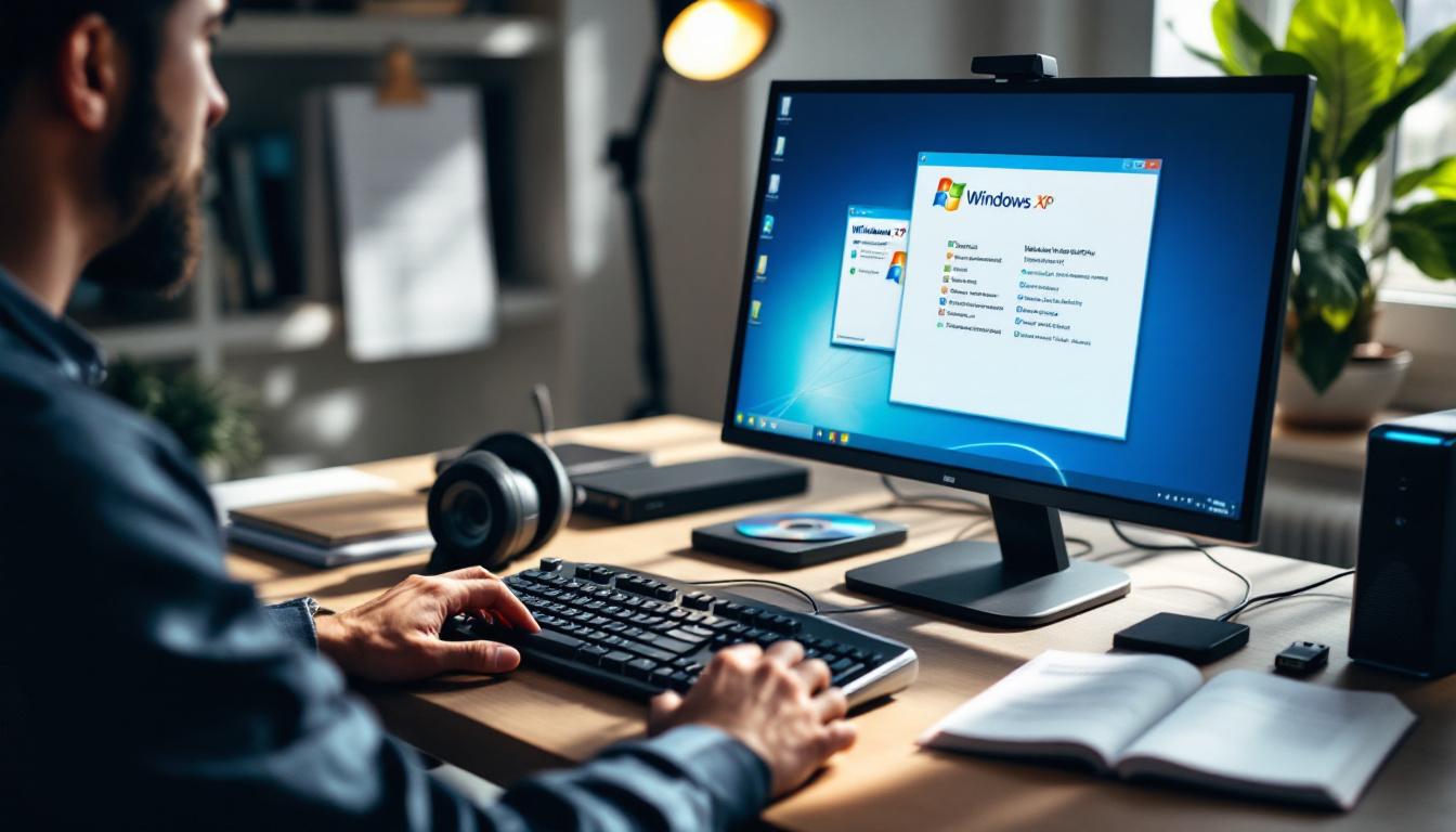 découvrez comment installer windows xp sur un ordinateur windows 7 grâce à un guide simple et étape par étape, incluant l'utilisation de machines virtuelles et les conseils pour une installation réussie.