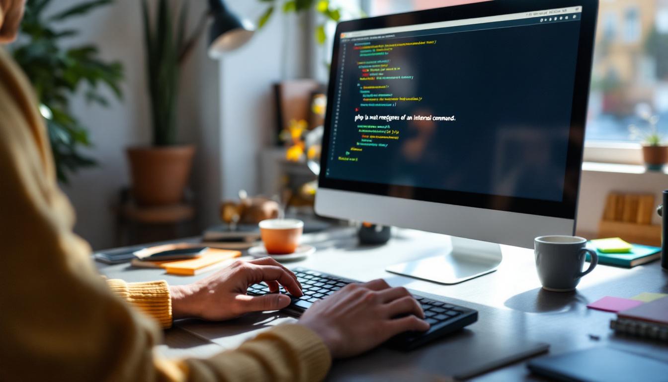 découvrez comment résoudre l'erreur "php n'est pas reconnu en tant que commande interne" avec des solutions simples pour configurer correctement php sur votre système.